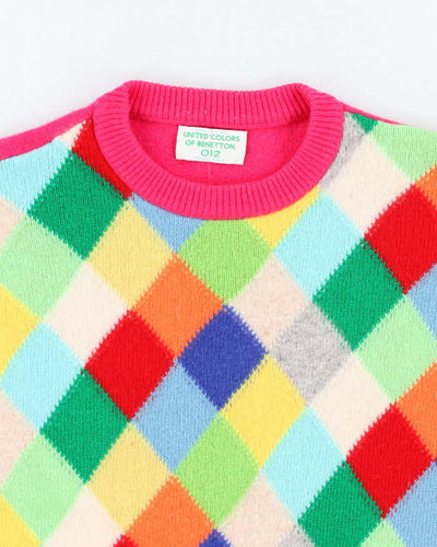 Vintage United Colours Of Benetton Knit Jumper - S