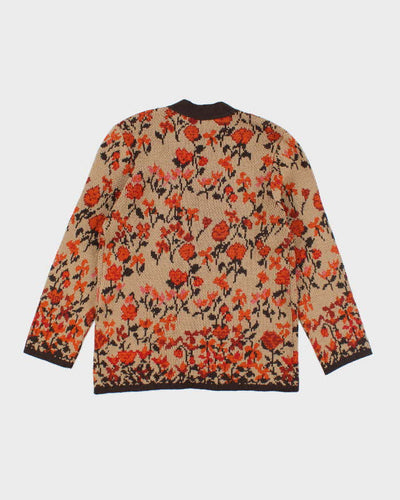 Vintage Weler Switzerland Wool Cardigan - M