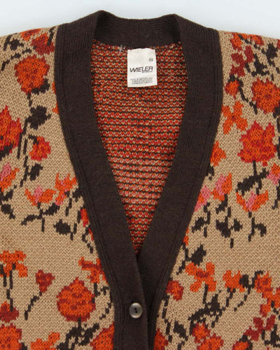 Vintage Weler Switzerland Wool Cardigan - M