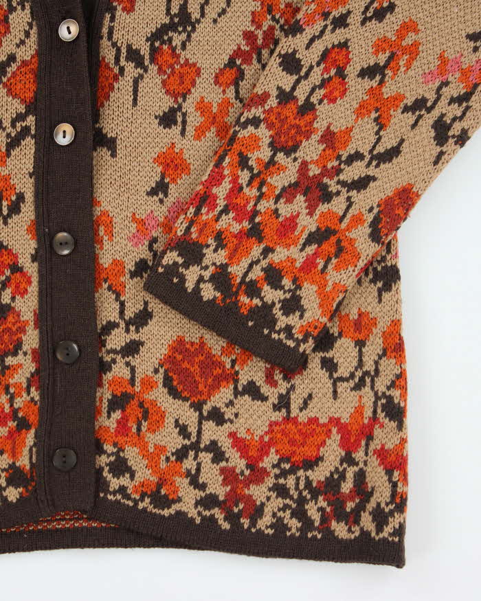 Vintage Weler Switzerland Wool Cardigan - M