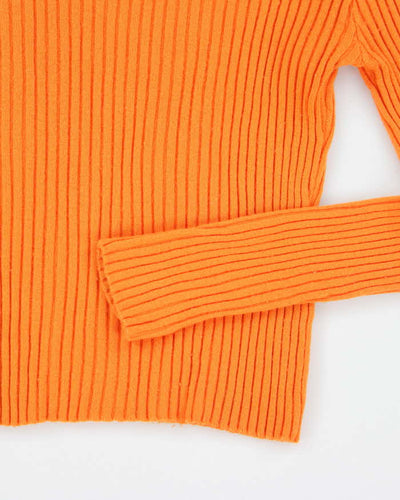 Vintage Thomo Wool Quarter Zip Jumper - L