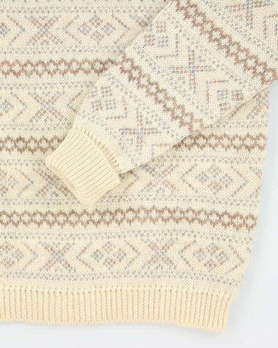 Vintage Lakeland Knitwear Wool Jumper - L