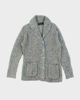 Vintage Fully Fashioned Wool Cardigan - L