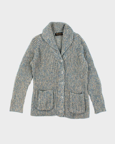 Vintage Fully Fashioned Wool Cardigan - L