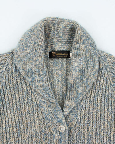 Vintage Fully Fashioned Wool Cardigan - L