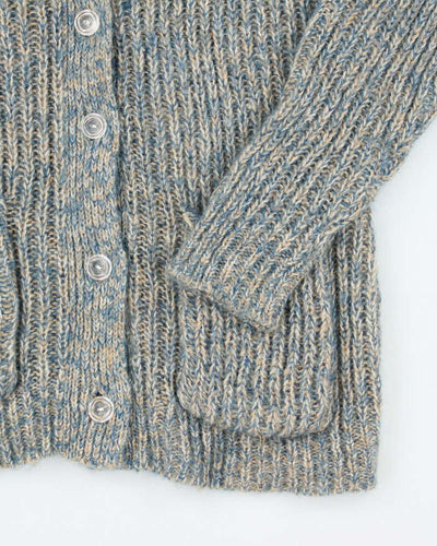 Vintage Fully Fashioned Wool Cardigan - L