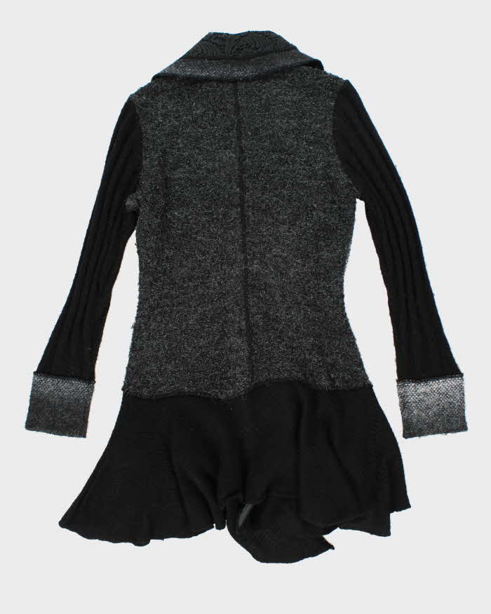 Vintage Y2k 00s Feelings Wool & Mohair Blend Cardigan - M