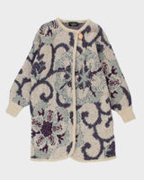 Vintage 80s Falcon Wool &amp; Mohair Blend Cardigan - M