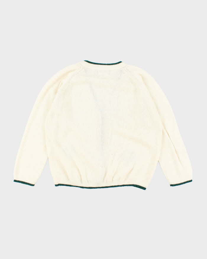 Vintage 80's Pulsar Alpaca Boxy Cardigan - XL