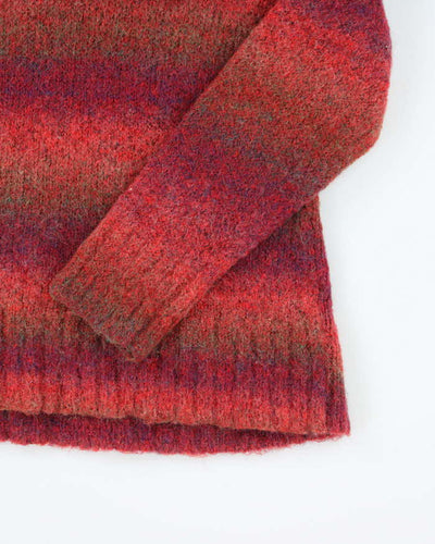 Vintage Women's Y2K Olsen Mohair Blend Chunky Knit Jumper - M