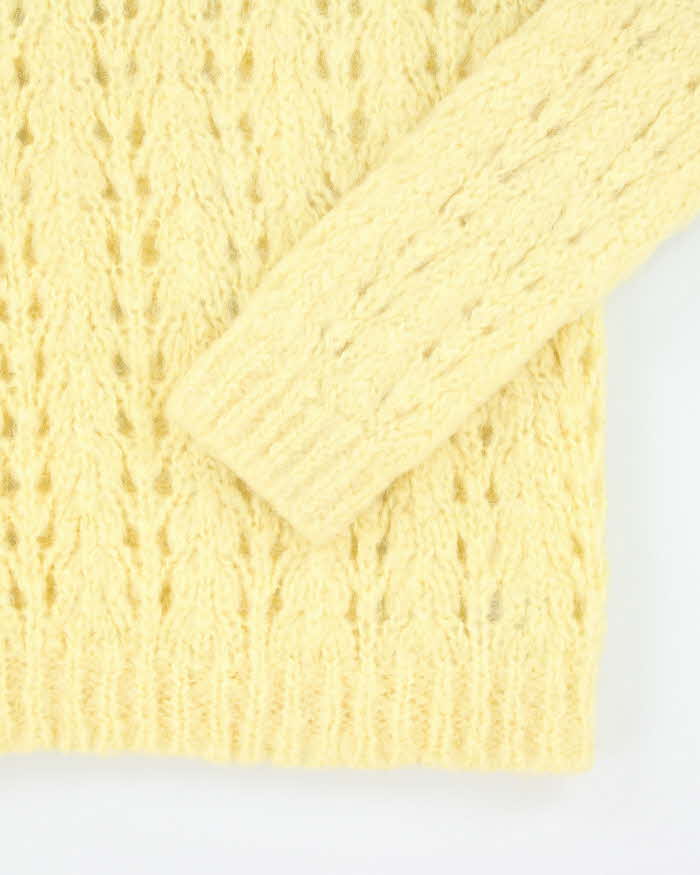Vintage Women's Gestuz Mohair Blend Chunky Knit Jumper - XS