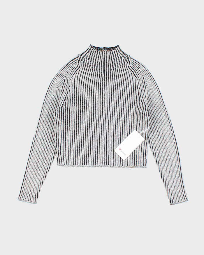 Women's DSWT Lulu Lemon Cashmere Blend Chunky Knit Jumper - S