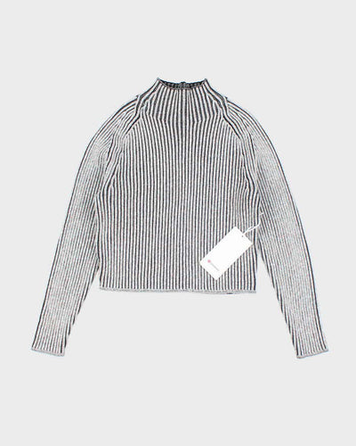 Women's DSWT Lulu Lemon Cashmere Blend Chunky Knit Jumper - S