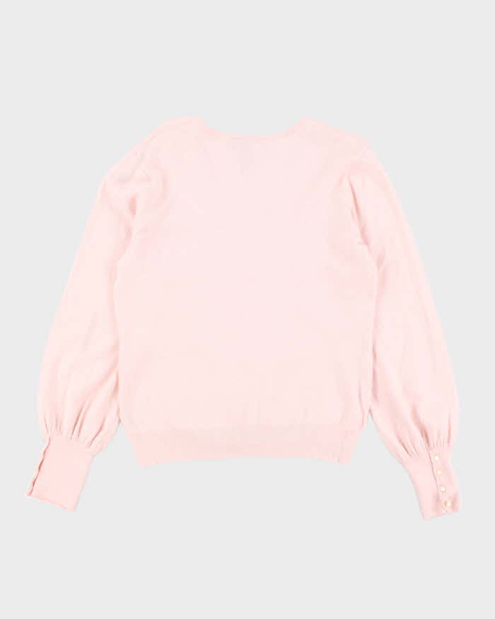 Vintage 2000's Ralph Lauren Wool Blend V-Neck Knit Jumper - XL