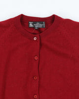 Vintage 80's Women's Monte Carlo Wool Button Up Cardigan - S