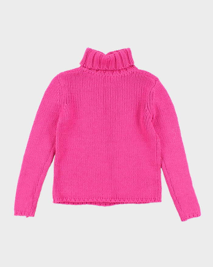 Vintage Women's GAP Roll Neck Chunky Knit Jumper - S