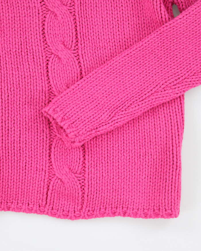 Vintage Women's GAP Roll Neck Chunky Knit Jumper - S
