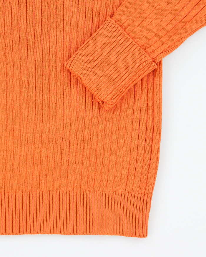 Vintage Women's Ralph Lauren Roll Neck Chunky Knit Jumper - S