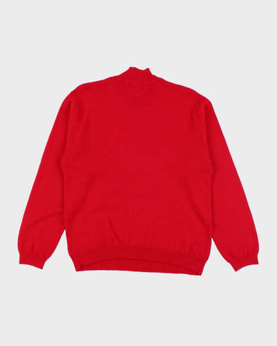 Vintage Women's Tabi Wool High Neck Knit Jumper - L