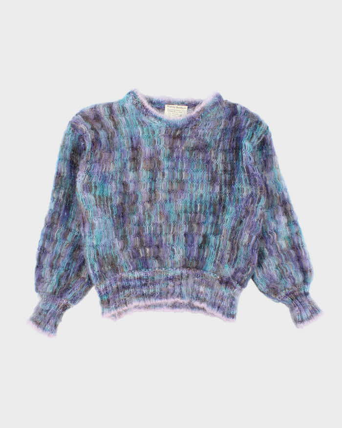 Vintage Murray Brother Mohair &amp; Wool Blend Knit Jumper - S
