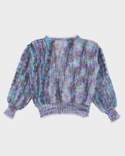 Vintage Murray Brother Mohair & Wool Blend Knit Jumper - S