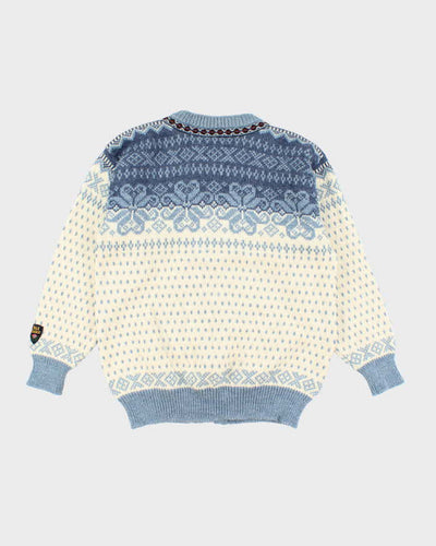 Vintage Dale Of Norway Nordic Wool Knit Cardigan - M