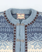 Vintage Dale Of Norway Nordic Wool Knit Cardigan - M