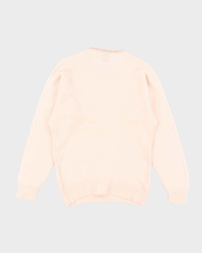 Vintage Alison H Wool & Angora Blend Knit Jumper - L