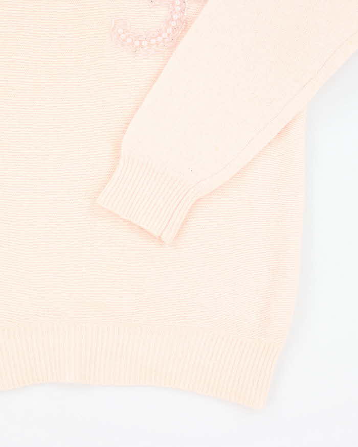 Vintage Alison H Wool & Angora Blend Knit Jumper - L
