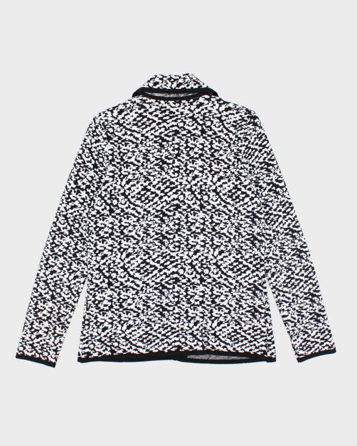 Karl Lagerfeld Button-Up Knit Jumper - S