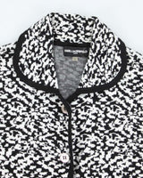 Karl Lagerfeld Button-Up Knit Jumper - S
