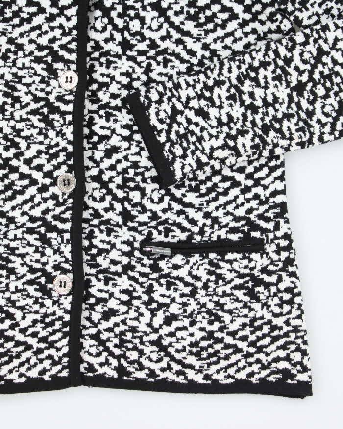 Karl Lagerfeld Button-Up Knit Jumper - S