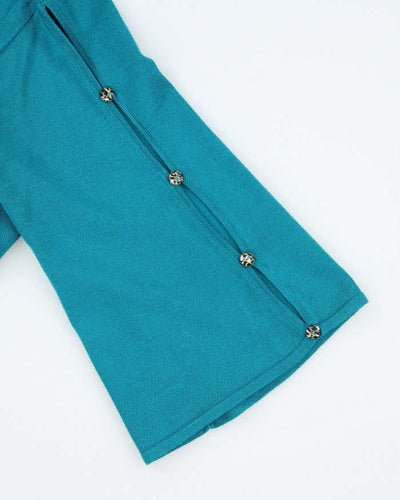 Vintage Y2k 00s Le Chateau One Shoulder Knit Top - XS