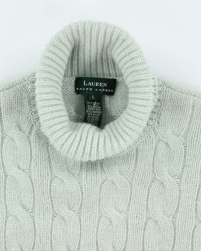 Vintage Ralph Lauren Wool, Angora & Cashmere Blend Jumper - L
