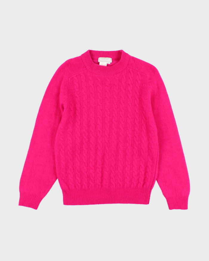 Vintage Eaton Wool & Angora Blend Jumper - M
