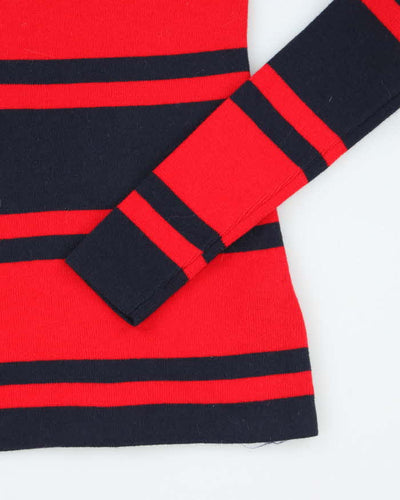 Vintage Tommy Hilfiger Striped Knit Jumper - XXS