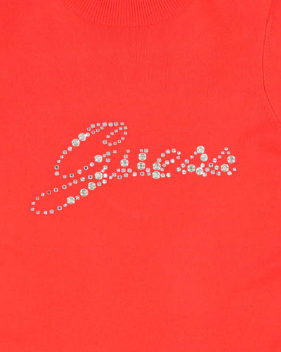 Deadstock Y2k 00s Guess Rhinestone Jumper - M