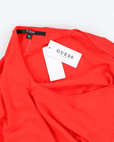 Deadstock Y2k 00s Guess Rhinestone Jumper - M