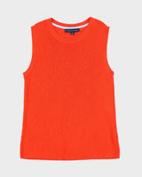 Vintage Tommy Hilfiger Orange Tank Knit - L