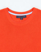 Vintage Tommy Hilfiger Orange Tank Knit - L
