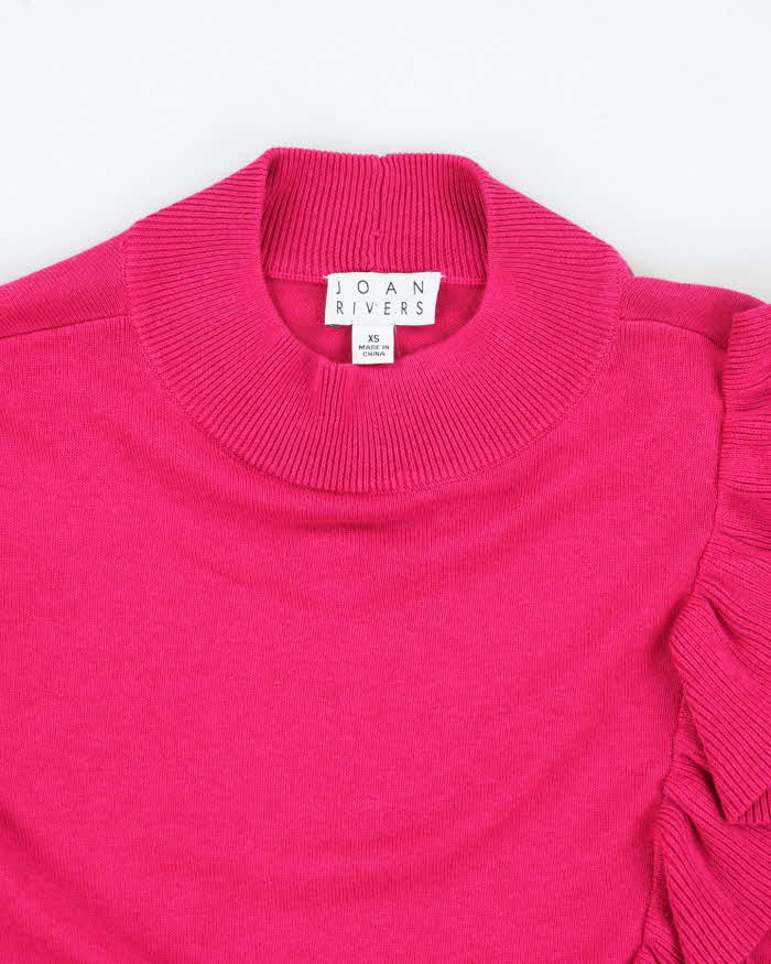 Vintage Joan Rivers Textured Knit Jumper - XS