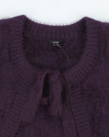 Vintage Y2k 00s Jacob Angora Blend Short Sleeve Cardigan - S
