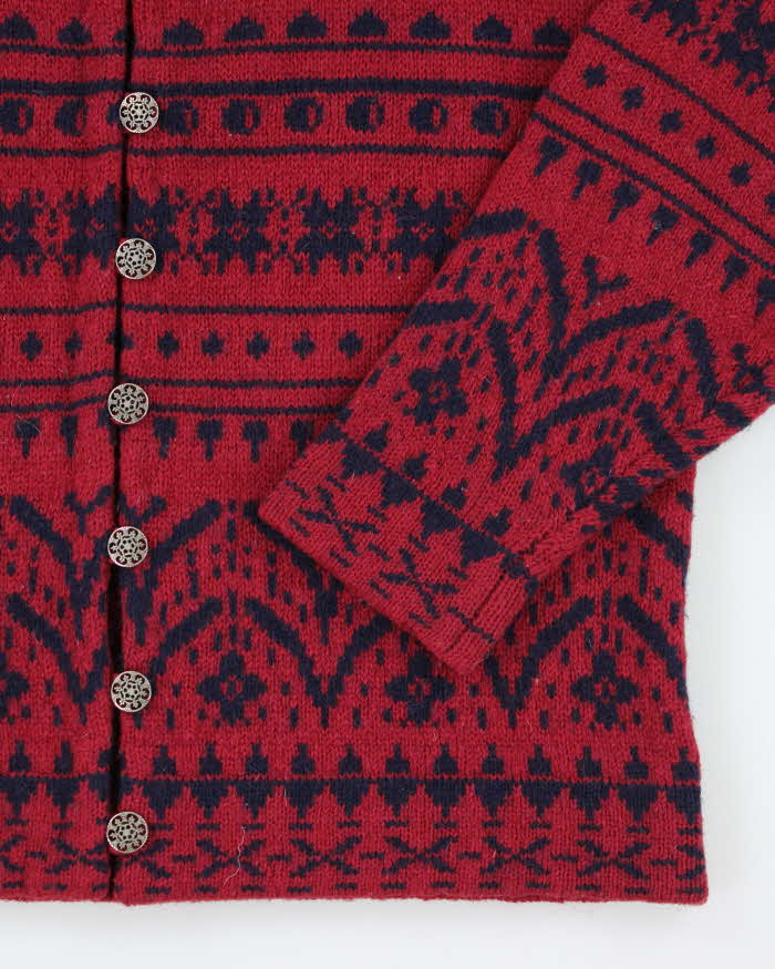 Vintage Woolrich Button-Up Wool Cardigan - S