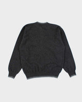 Vintage 70s Pringle Quarter Button Wool Jumper - M