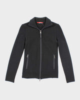 Vintage Prada Wool Zip-Up Jumper - S