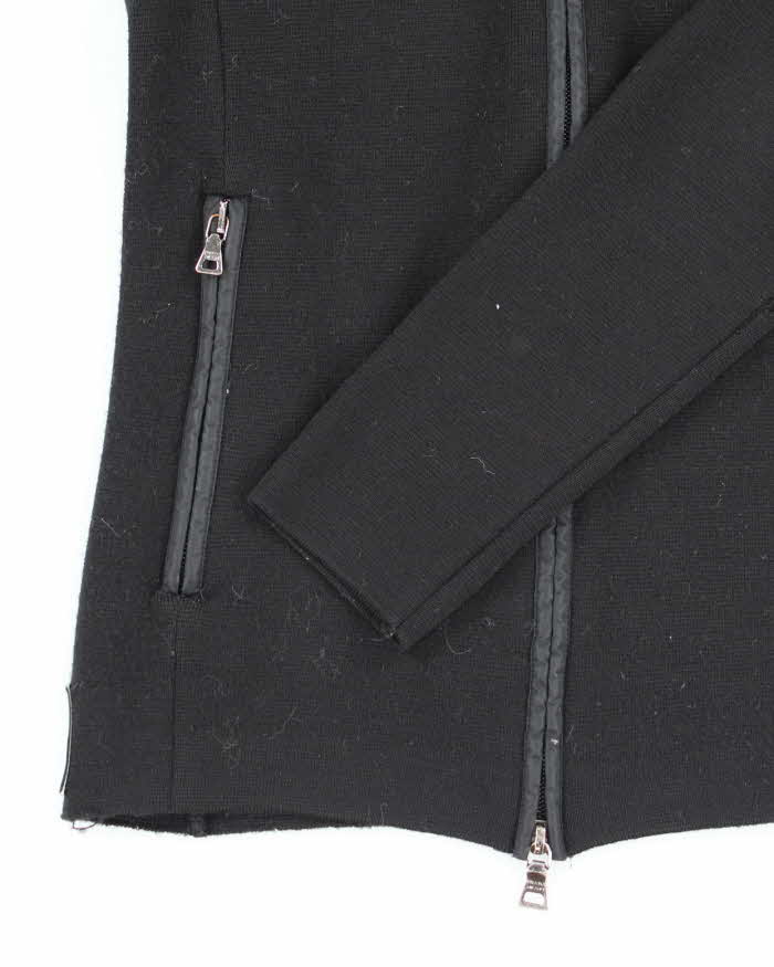 Vintage Prada Wool Zip-Up Jumper - S