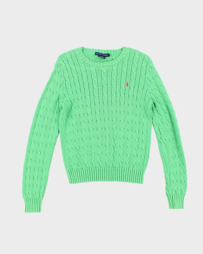 Vintage Ralph Lauren Green Jumper - M