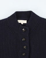 La Maille Sezane Wool Blend Quarter-Button Jumper -XS