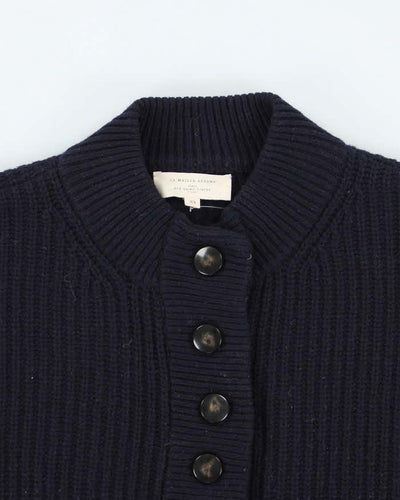 La Maille Sezane Wool Blend Quarter-Button Jumper -XS