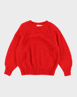 Vintage 80s Fenn Wright &amp; Manson Mohair &amp; Wool Blend Jumper - L